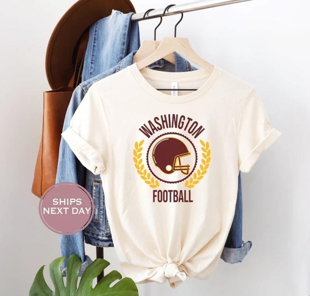 Limited Retro Washington Football Shirt Women Tee